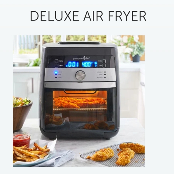 Pampered Chef Deluxe Air Fryer - Picture 4 of 4